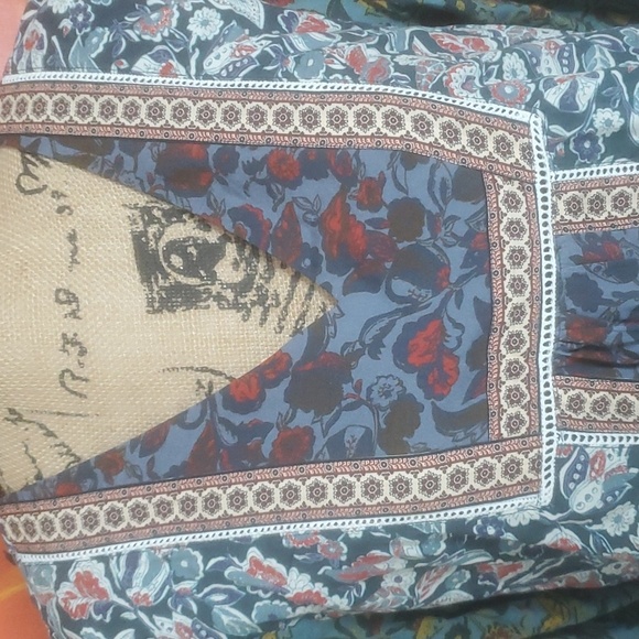 Sundance Sweet Whispers Floral Dress Size Medium - Picture 4 of 9